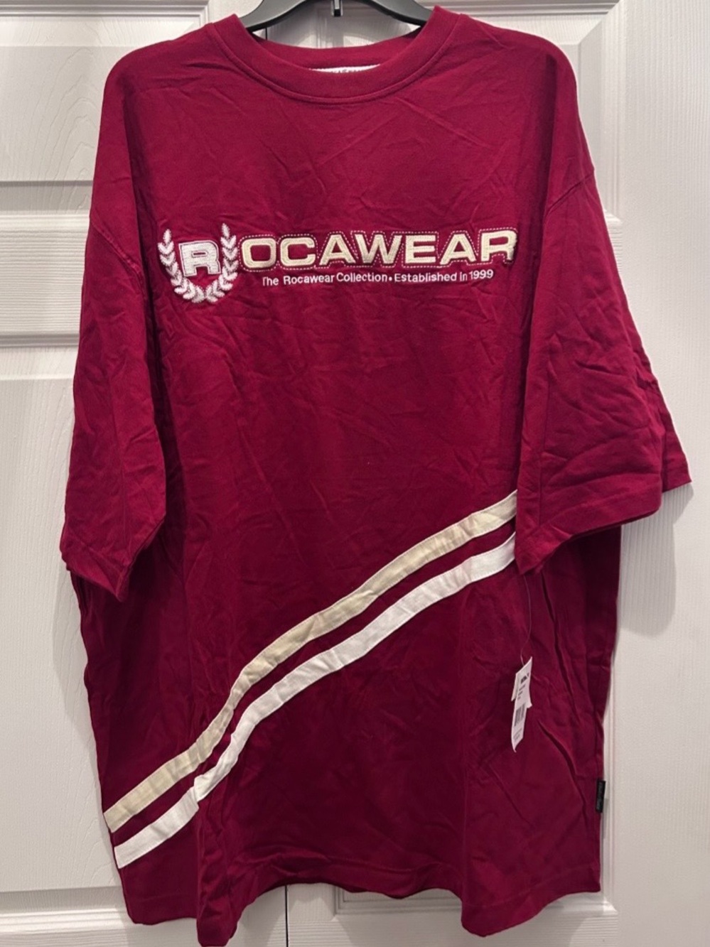Vintage Y2K Rocawear Red T-shirt XXXL NWT